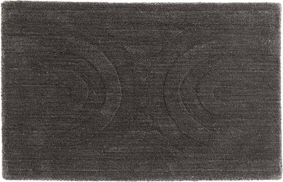 Hioshop Nora deurmat 80x50cm donkergrijs