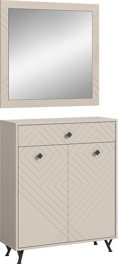 Hioshop Notes garderobe opstelling mat beige - Foto 2