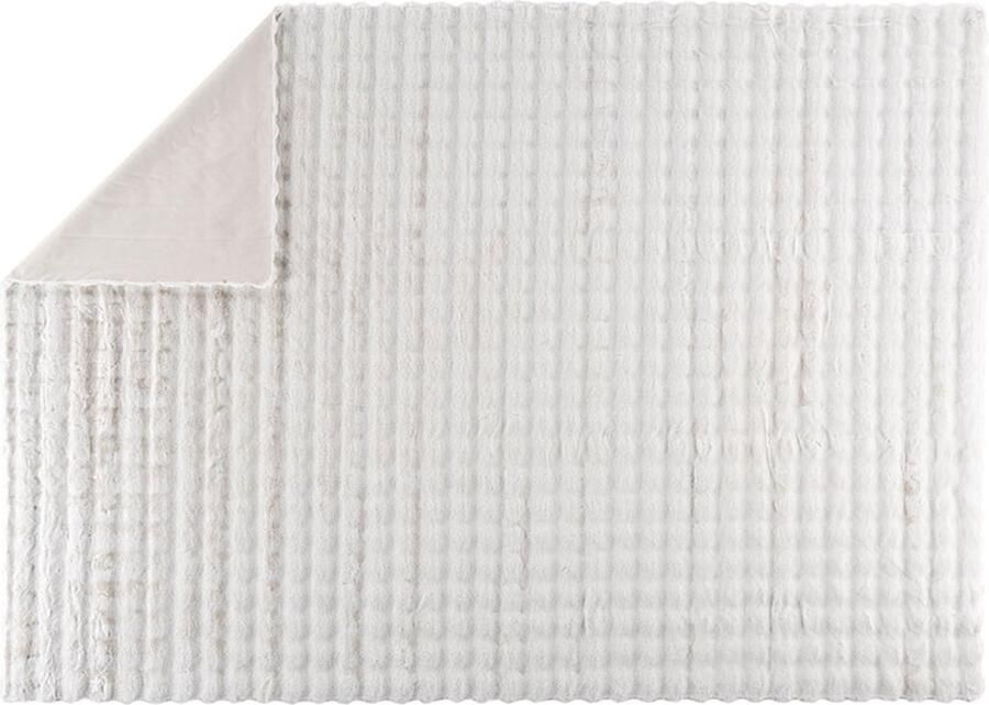 Hioshop Novis vloerkleed 200x290 cm wit