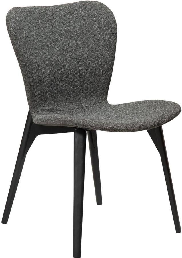 Dan-Form Paragon Eetkamerstoel Grijs Bouclé set van 2