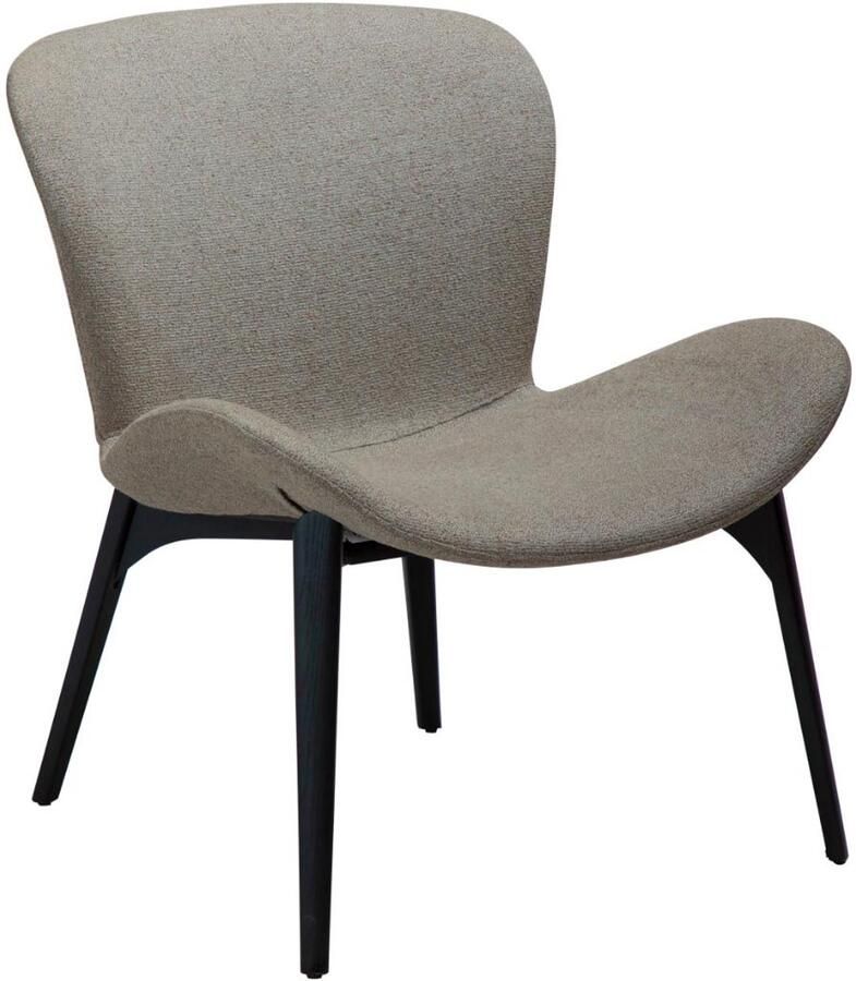 Hioshop Paragon fauteuil bouclé lichtbruin