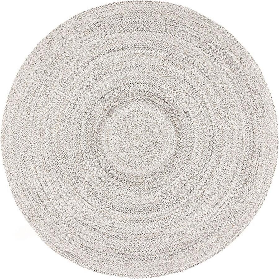 Hioshop Petra vloerkleed 200x200cm bruin