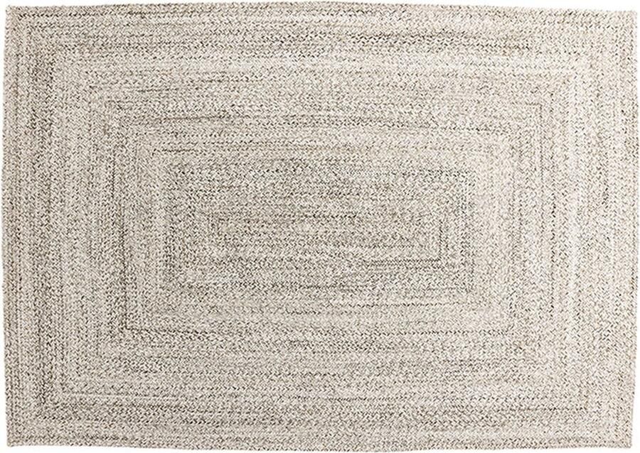 Hioshop Petra vloerkleed 230x160cm bruin