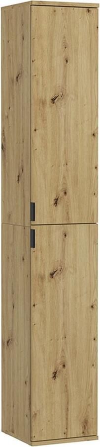 Hioshop ProjektX kledingkast 2 deuren eiken decor