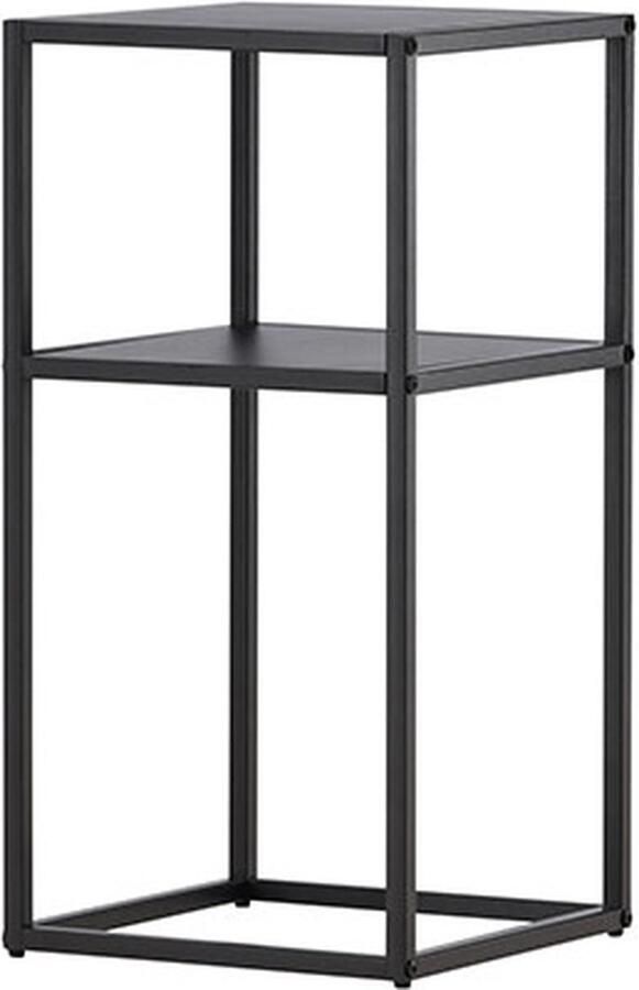 Nohr Bijzettafel Nels 30 x 30cm Zwart Vierkant