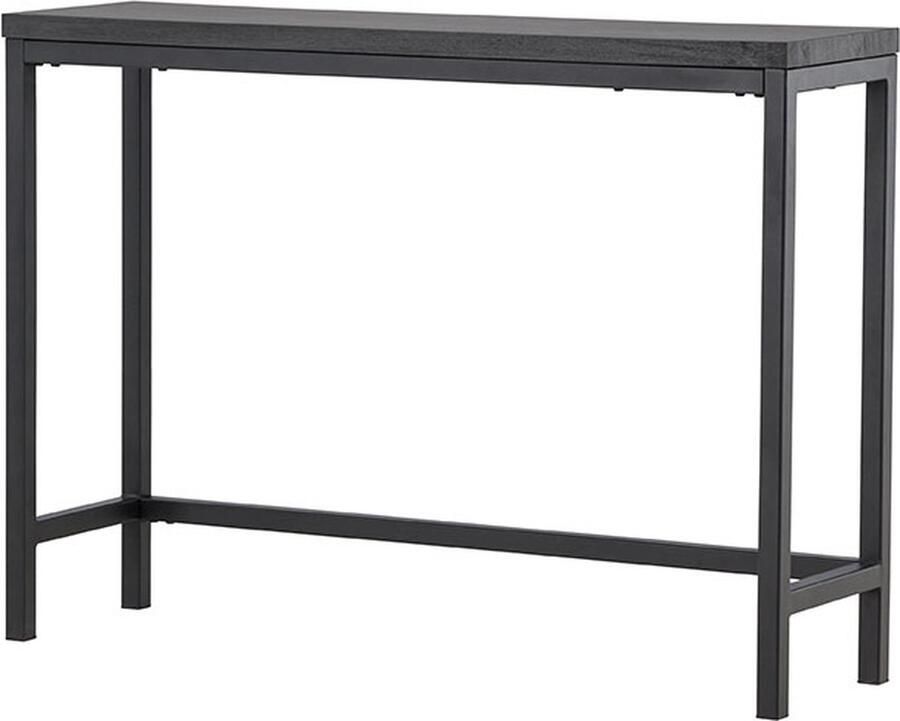 Hioshop Rise sidetable zwart.