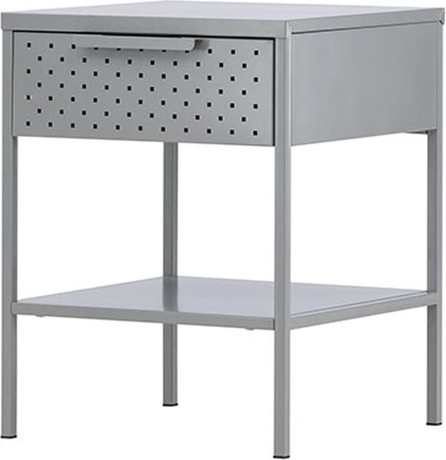 Venture Home Sacramento Nachtkastje 40 x 40 Lichtgrijs