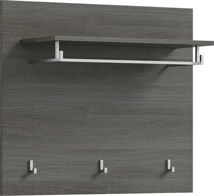 Hioshop Salsa kapstok 3 haken wit hoogglans