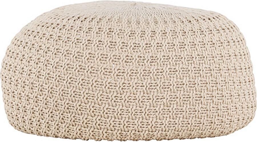 Hioshop Sam poef beige.