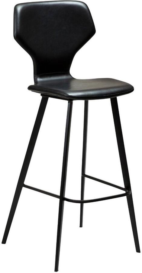 Hioshop S.I.T barstoel PU-kunstleer zwart