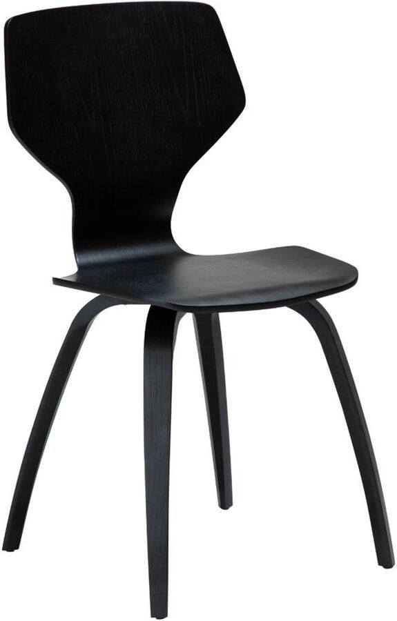 Hioshop S.I.T eetkamerstoel eik zwart