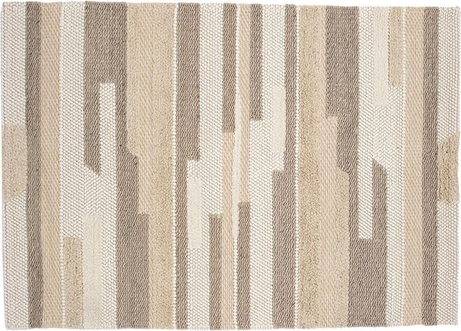 Hioshop Sixten vloerkleed 230x162cm beige