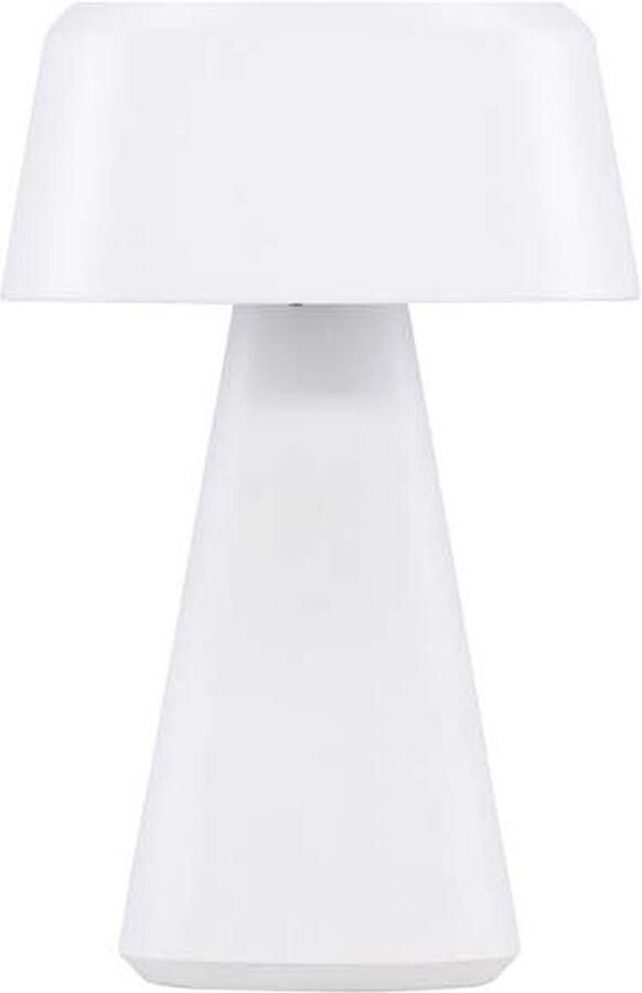 Hioshop Statford tafellamp LED buiten wit