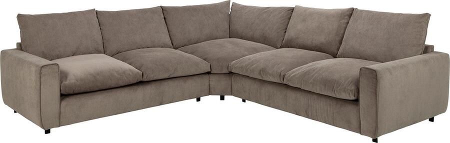 Hioshop Steta Hoekbank beige.