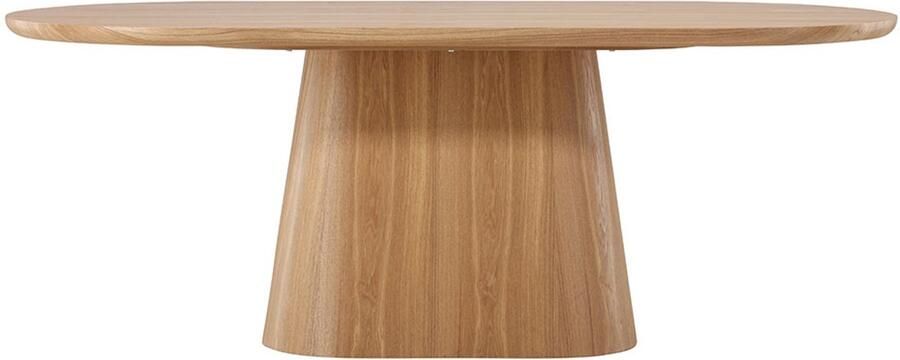 Nohr Ovale Eettafel Phong MDF 200 x 90cm Naturel Ovaal