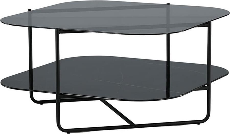 Venture Home Un-line Salontafel 85 x 85 Zwart