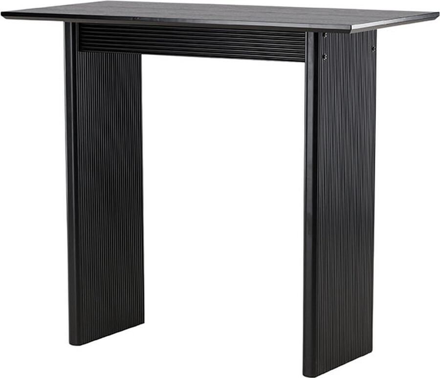 Hioshop Vail bartafel 60x120 cm zwart