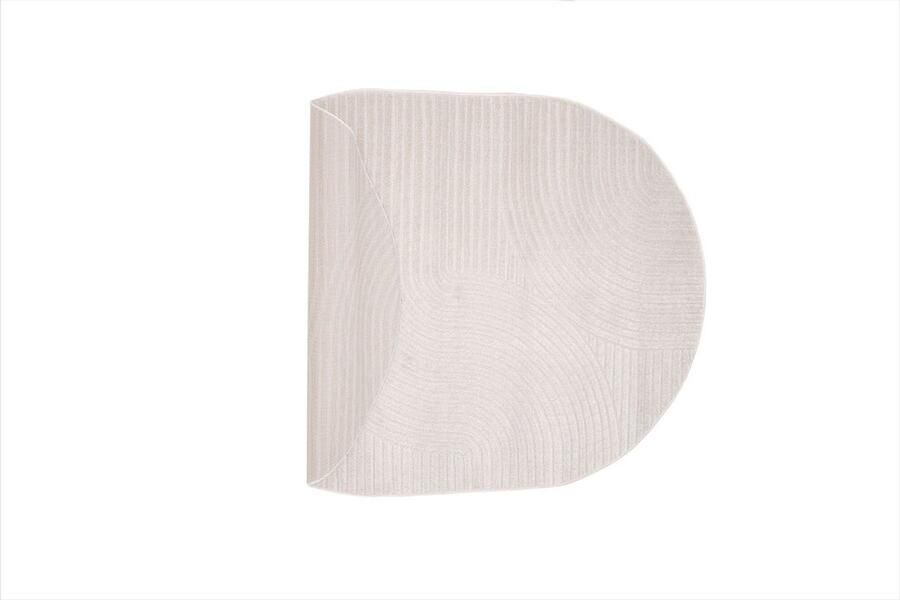 Hioshop Vince vloerkleed 160x230 cm wit