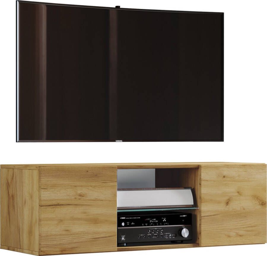 Vcm Houten TV Wandkast Hangend Lowboard TV Kabinet Hangend Wandkast Tafel Jusa Houten TV Wandkast Hangend Lowboard TV Kabinet Hangend Wandkast Tafel Jusa