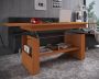 Hioshop Kobila salontafel met in hoogte verstelbaar tafelblad 1 legplank en 2 vakkenBeuken decor - Thumbnail 1
