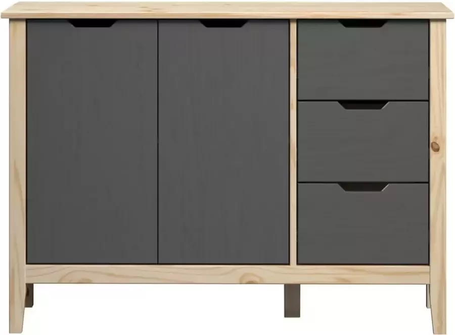INTER-FURN Kast Latera Massief hout blanke lak mat grenen BxHxD: 110 x 79 x 39 cm (1 stuk)
