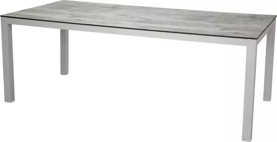Nohr Tuintafel Jarelle HPL 205 x 100cm Grijs