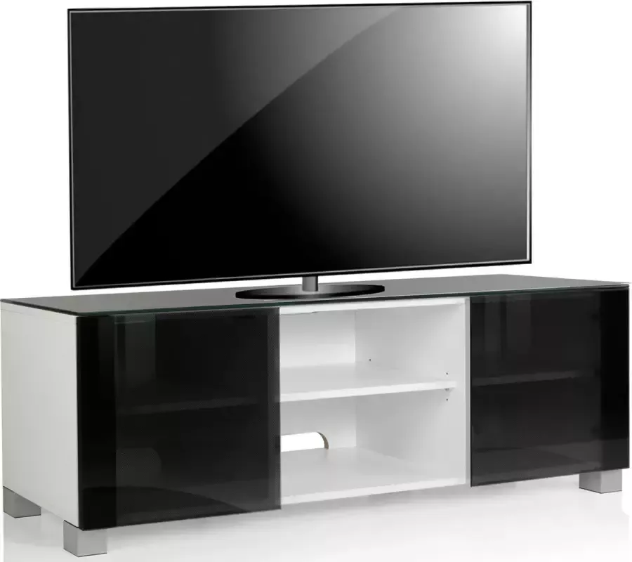 Vcm Houten TV Meubel Lade TV Lowboard TV Kabinet Wielen Rolbare Luxala Houten TV Meubel Lade TV Lowboard TV Kabinet Wielen Rolbare Luxala