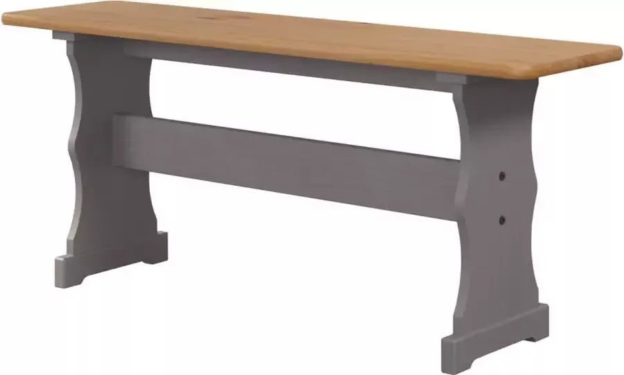 Hioshop Paterno set hoekbank tafel kleine bank grijs honing. - Foto 10