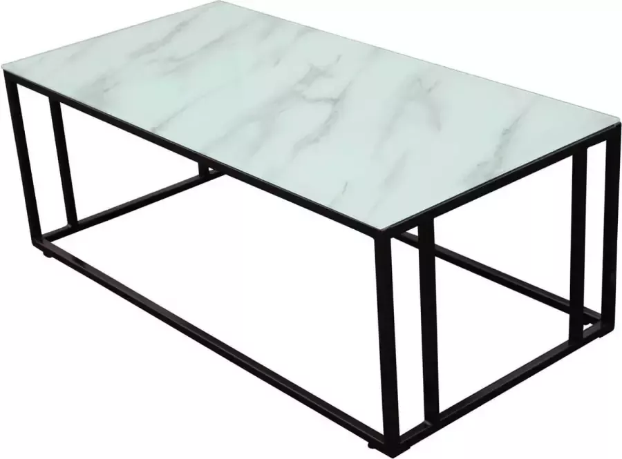 Hioshop Rock salontafel 60x120cm zwart. - Foto 1