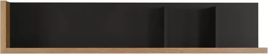 Trendmeubel Synnax wandkast wandplank grijs eik decor - Foto 1