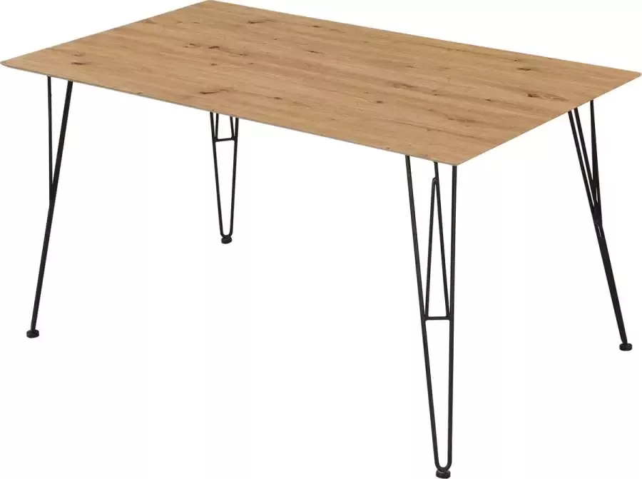 Hioshop Tacona eetkamertafel eikenhouten decor.