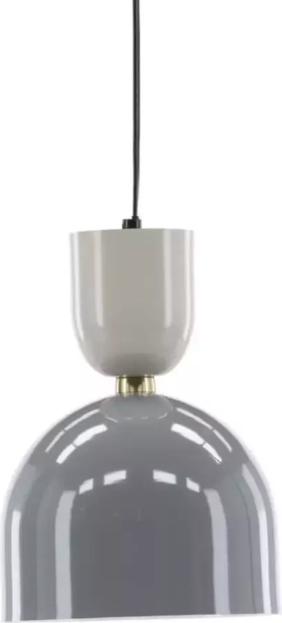 Hioshop Tim verlichting hanglamp 20x20x120cm staal beige .