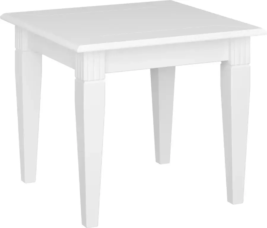 Hioshop Venny salontafel 60x60 cm wit gelakt. - Foto 1