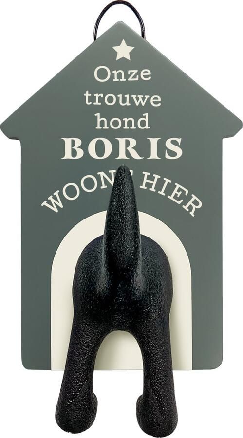 History & Heraldry Riemen kapstok honden onze trouwe hond Boris woont hier