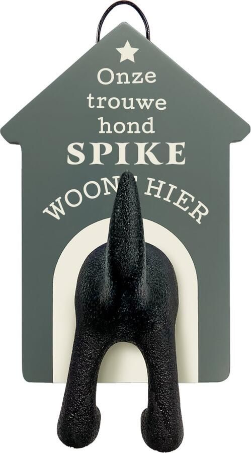 History & Heraldry Riemen kapstok honden onze trouwe hond Spike woont hier