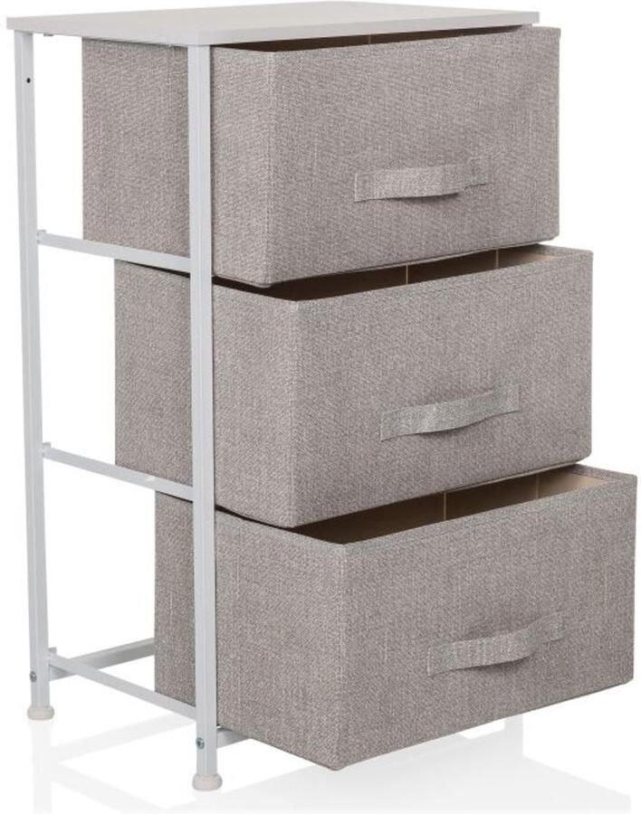 Hjh LIVING FOLDRESS M Commode Grijs