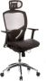 Hjh office Bureaustoel Verstelbare Armleuning Netstof Grijs Ergonomisch - Thumbnail 2