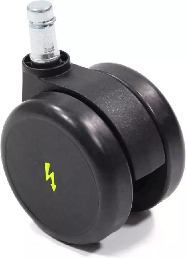 Hjh office Bureaustoel Wiel Mehrfarbig 5x Rolo ESD 11mm 65mm