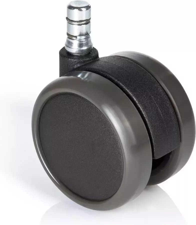 Hjh office Bureaustoel Wiel Zwart 5x Rolo No-Noise 11mm 65mm