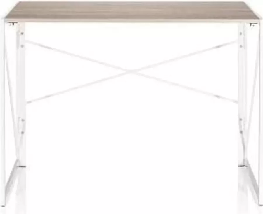 Hjh office Computer bureau Eiken Wit 100x50 Easy UP Multi