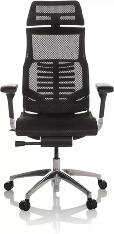 Hjh office Bureaustoel Met Armleuning | Zwart Ergonomisch - Foto 5