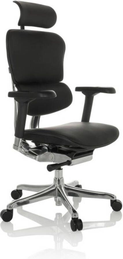 Hjh office ERGOHUMAN GEN2 Leder Luxe directiestoel Zwart - Foto 2