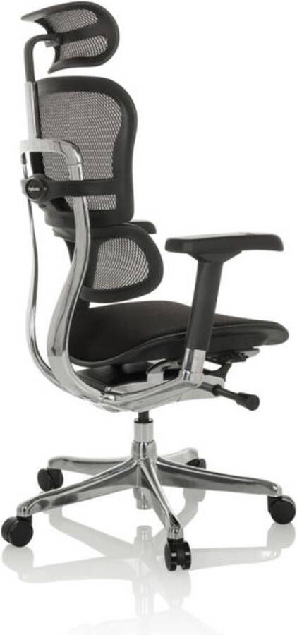Hjh office ERGOHUMAN GEN2 Mesh Stof Luxe directiestoel Zwart - Foto 2