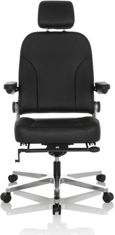 Hjh office Bureaustoel Met Armleuning | Zwart Ergonomisch - Foto 4