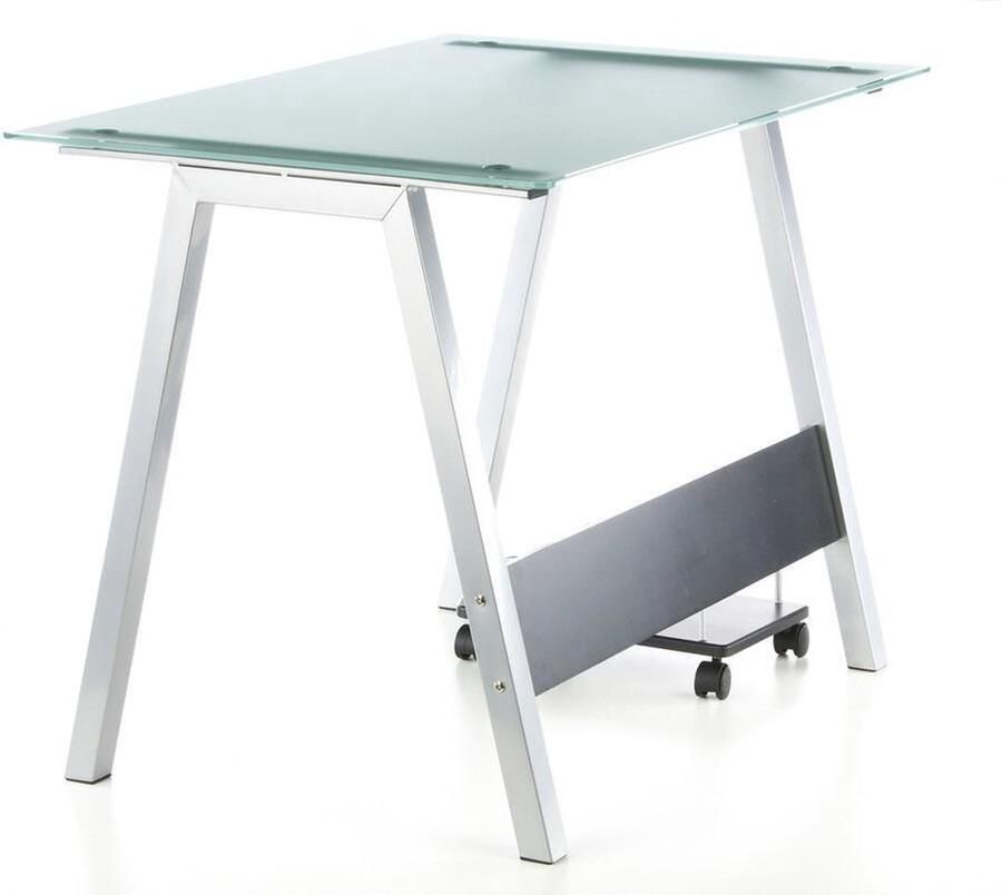 Hjh office Bureaustoelwielen Zinken wielen voor harde vloeren Geremd 11mm 50mm Set van 5 Zwart