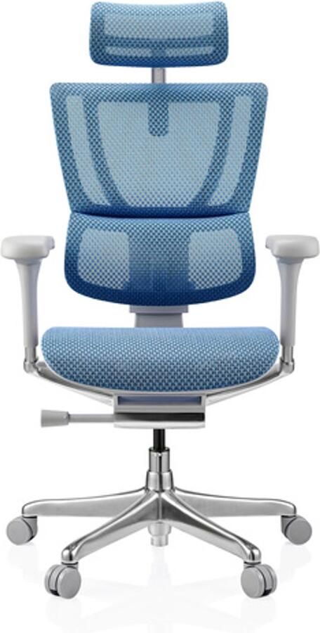 Hjh office ERGOHUMAN SLIM G GEN2 net Luxe directiestoel Blauw