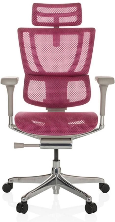 Hjh office ERGOHUMAN SLIM G GEN2 net Luxe directiestoel Roze