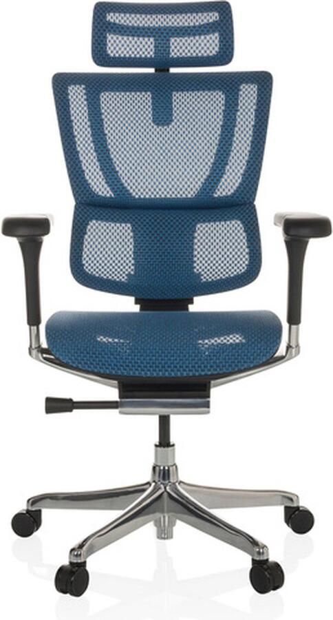 Hjh office ERGOHUMAN SLIM GEN2 net Luxe directiestoel Blauw
