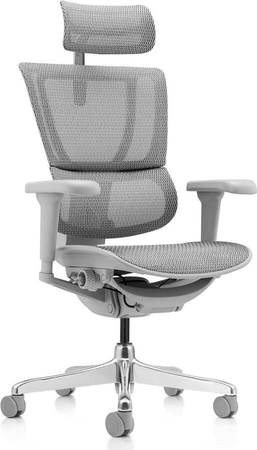 Hjh office ERGOHUMAN SLIM ULTRA G GEN2 net Luxe directiestoel Grijs
