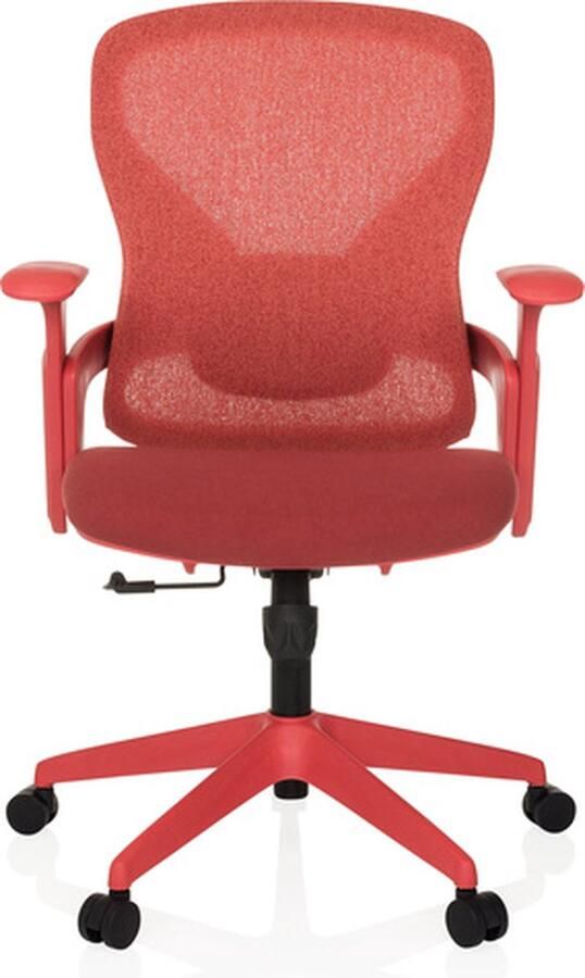 Hjh office NOWUM Thuisgebruik bureaustoel Rood